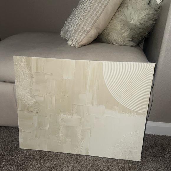 Textured art painting - Picture 2 of 2